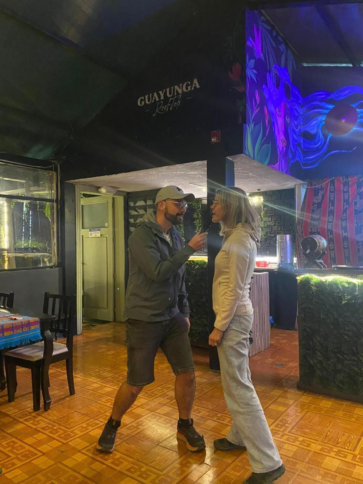 Hostal La Guayunga Rooftop Кито Екстериор снимка
