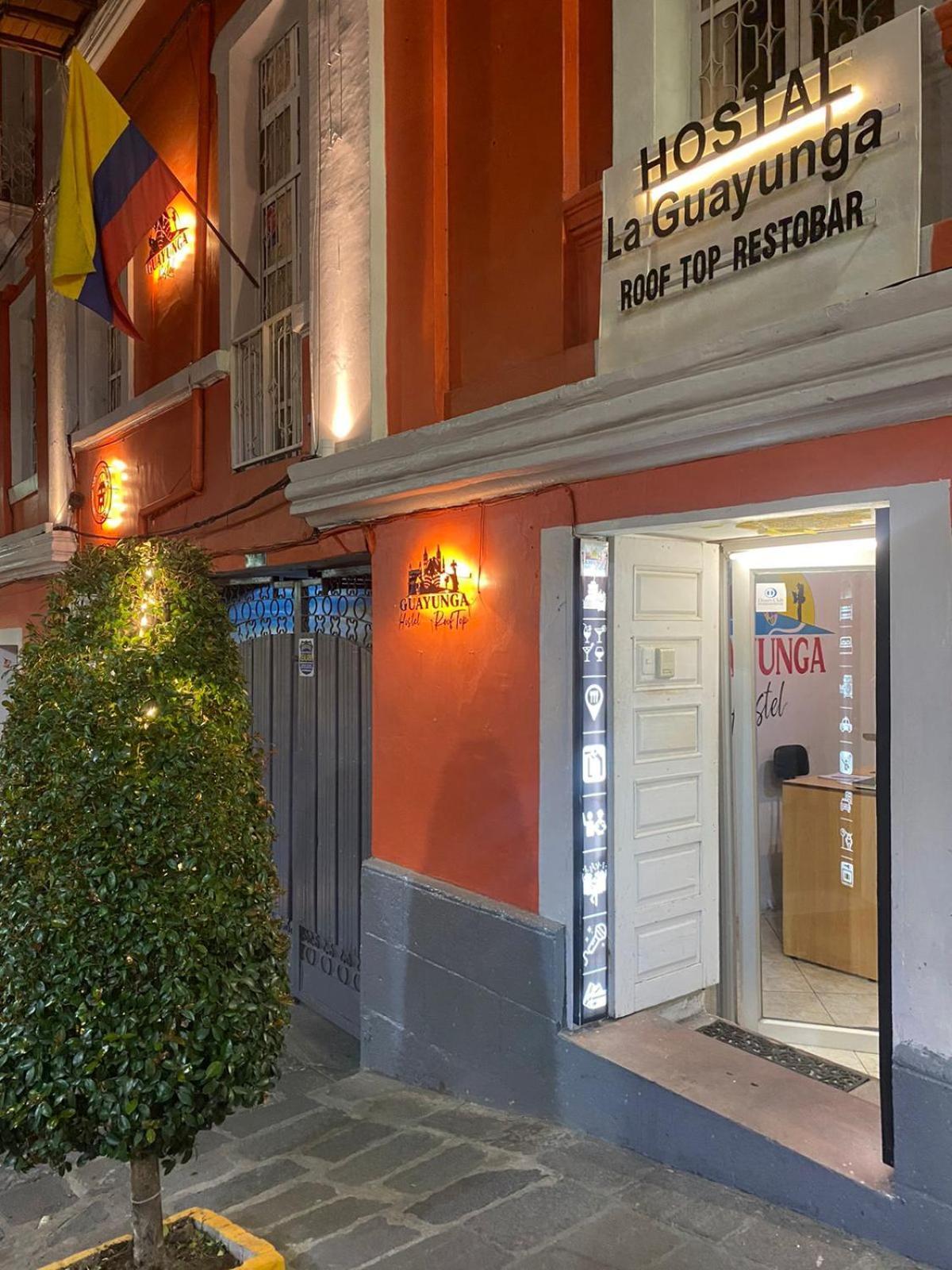 Hostal La Guayunga Rooftop Кито Екстериор снимка
